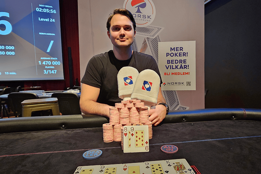 Norgesmester i gratispoker 2024, Byron Varner