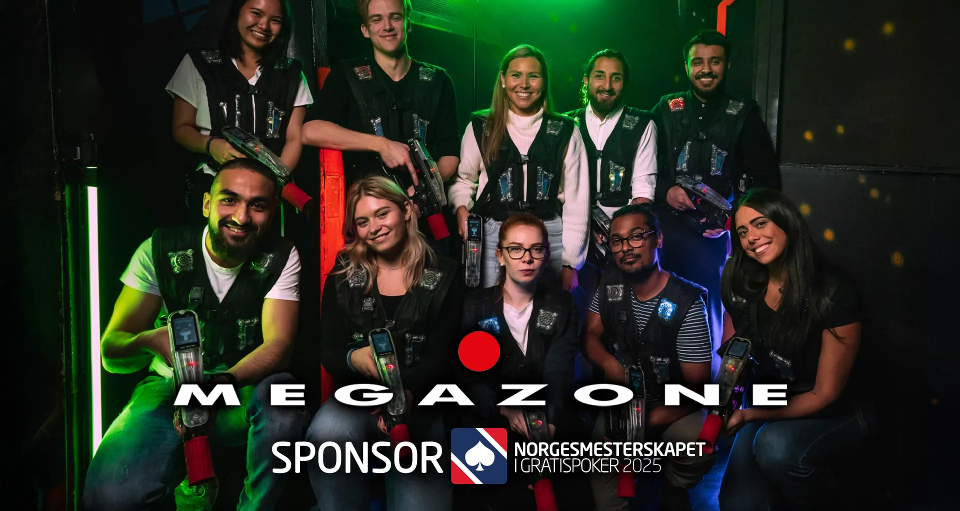 Megazone – Sponsor av Norgesmesterskapet i Gratispoker 2025